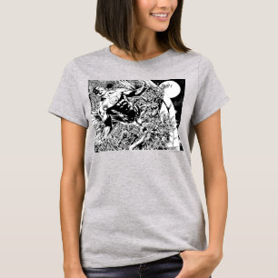 T-shirts Lanterna verde e a lua - preto e branco