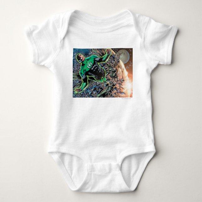 T-shirts Lanterna Verde e Lua (Frente)