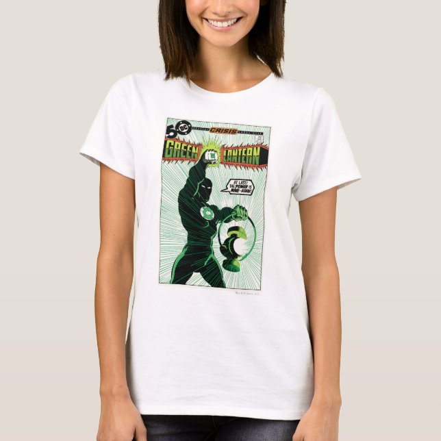 T-shirts Lanterna Verde - Lanterna Brilhante (Frente)