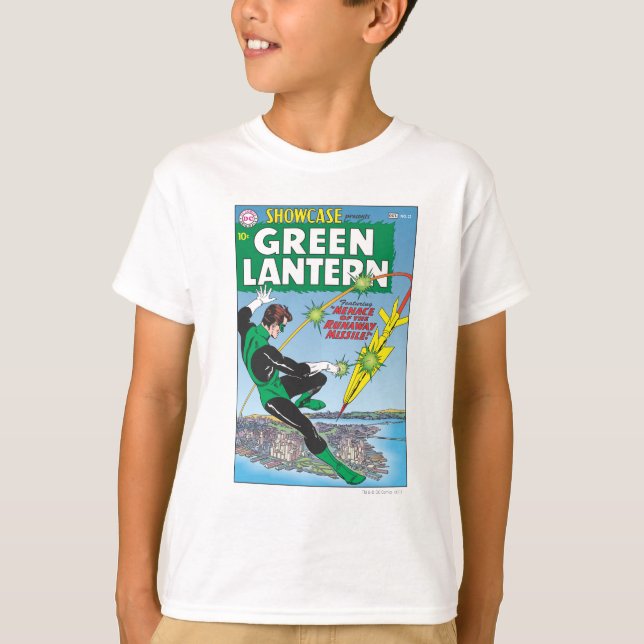 T-shirts Lanterna Verde - Míssil Fugitivo (Frente)