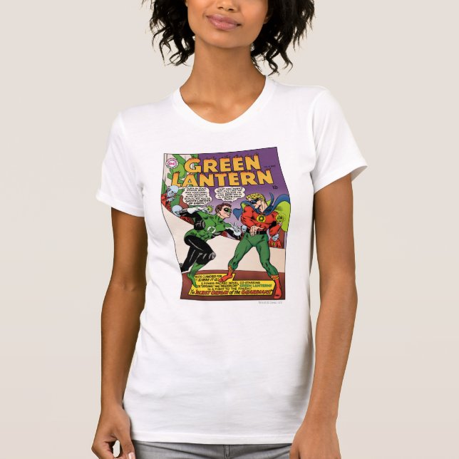 T-shirts Lanterna Verde no anel (Frente)