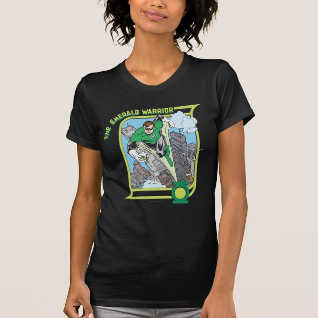 T-shirts Lanterna Verde - O Guerreiro Esmeralda (Frente)