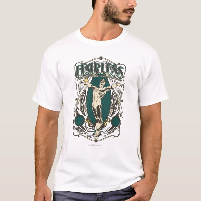 T-shirts Lanterna Verde - Poster "Sem Carinho" (Frente)