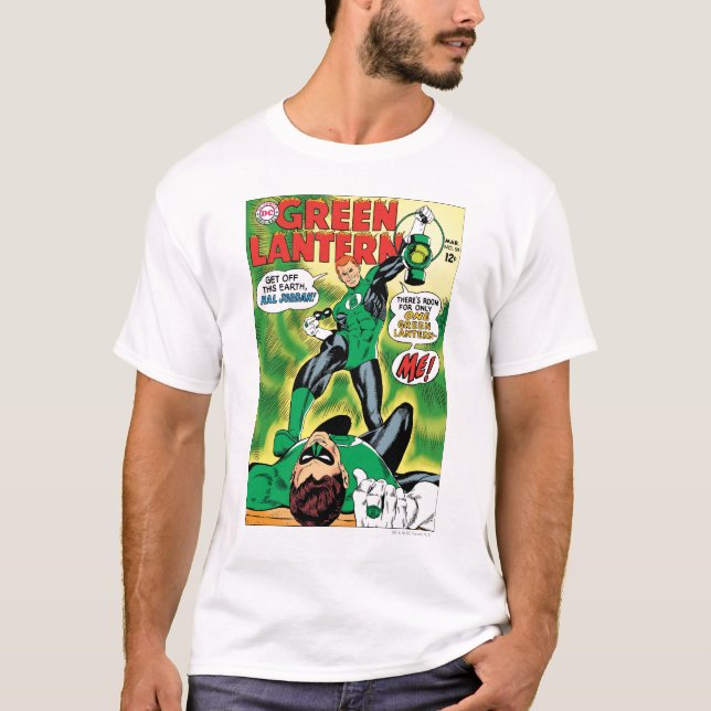 T-shirts Lanterna Verde - Sai desta Terra Hal Jordan (Frente)