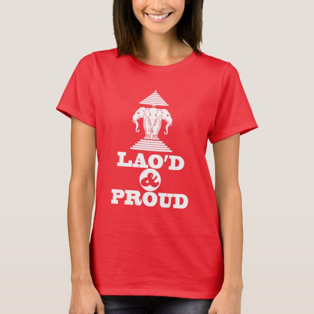 T-SHIRTS LAO'D E ORGULHO (Frente)