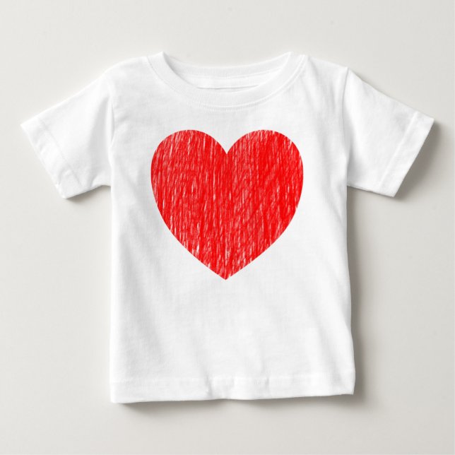 T-shirts Lápis - Vermelho (Frente)