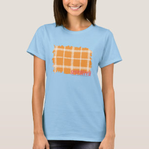 T-shirts Laranja 3 da xadrez
