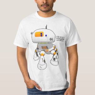 T-shirts Laranja CV08 branca