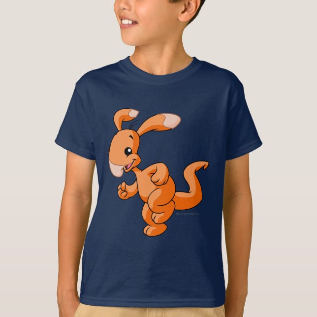 T-shirts Laranja de Blumaroo (Frente)