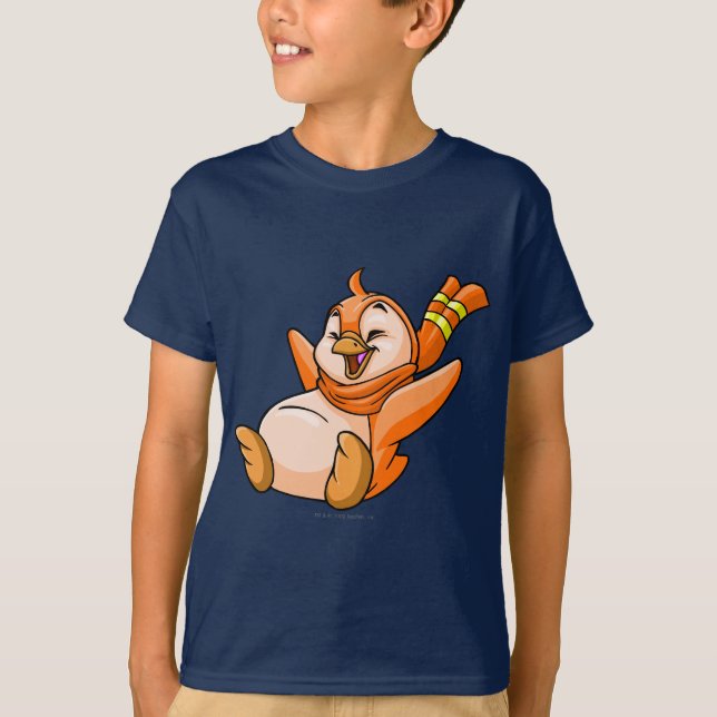 T-shirts Laranja de Bruce (Frente)