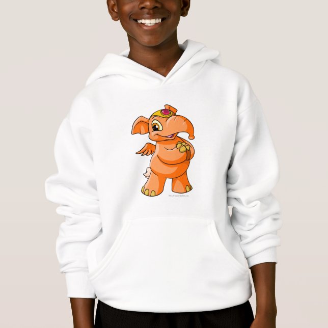 T-shirts Laranja de Elephante (Frente)