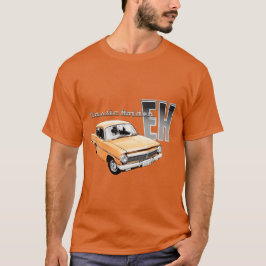 T-shirts laranja/ouro EH australiano Holden, 1963,