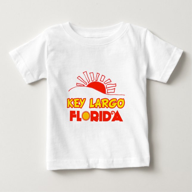 T-shirts Largo chave, Florida (Frente)