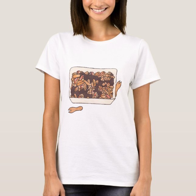 T-shirts Lasca o molho de n (Frente)