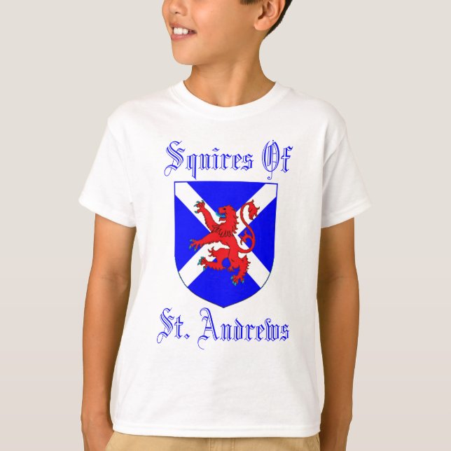 T-shirts Latifundiários de St Andrews (Frente)