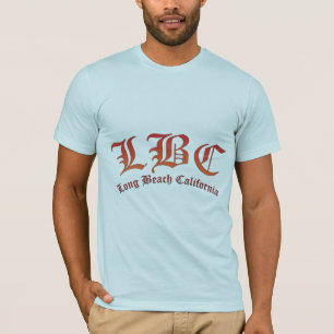 T-shirts LBC - Long Beach Califórnia