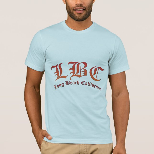 T-shirts LBC - Long Beach Califórnia (Frente)