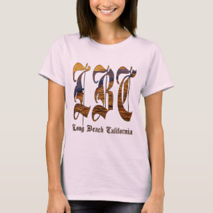 T-shirts LBC - Long Beach Califórnia - oceano