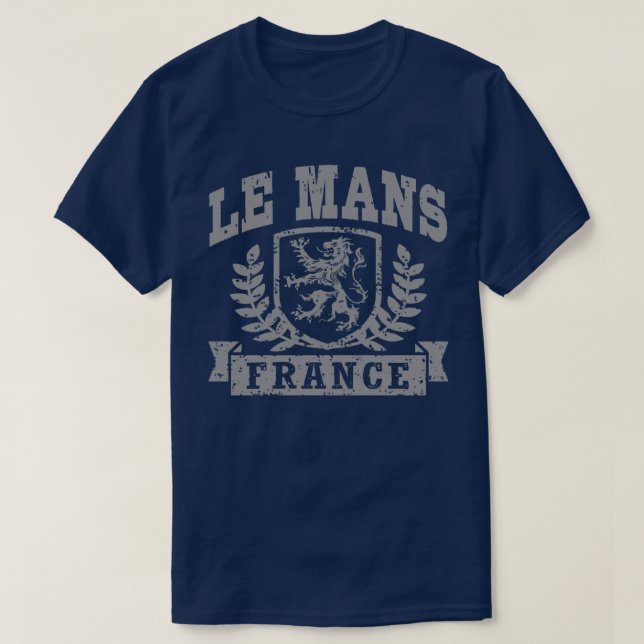 T-shirts Le Mans France (Frente do Design)