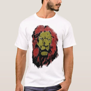 T-shirts Leão cabeça lion head