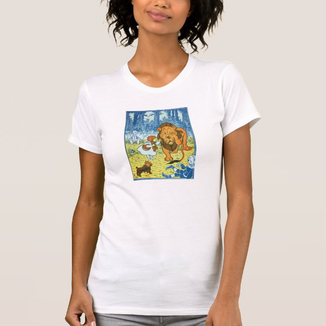 T-shirts Leão Cowardly (Frente)