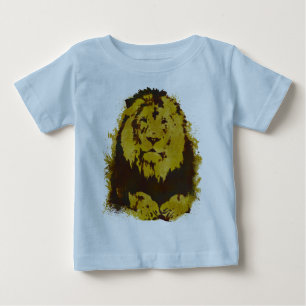 T-shirts Leão de Aquarela