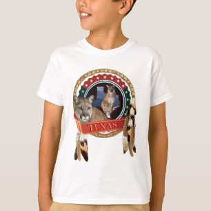 T-shirts Leão de montanha do Texas