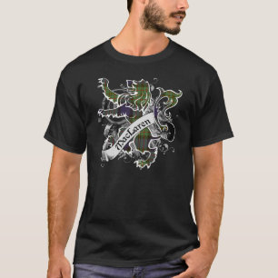 T-shirts Leão do Tartan de MacLaren