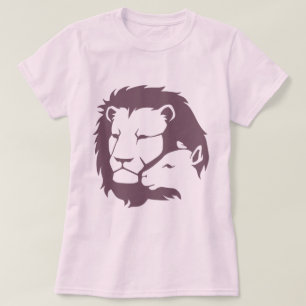 T-shirts Leão e o cordeiro