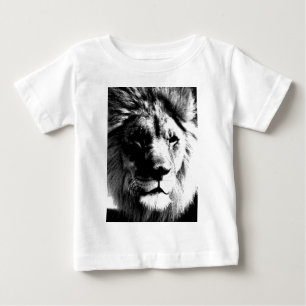 T-shirts Leão Preto e Branco