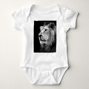 T-shirts Leão Preto e Branco