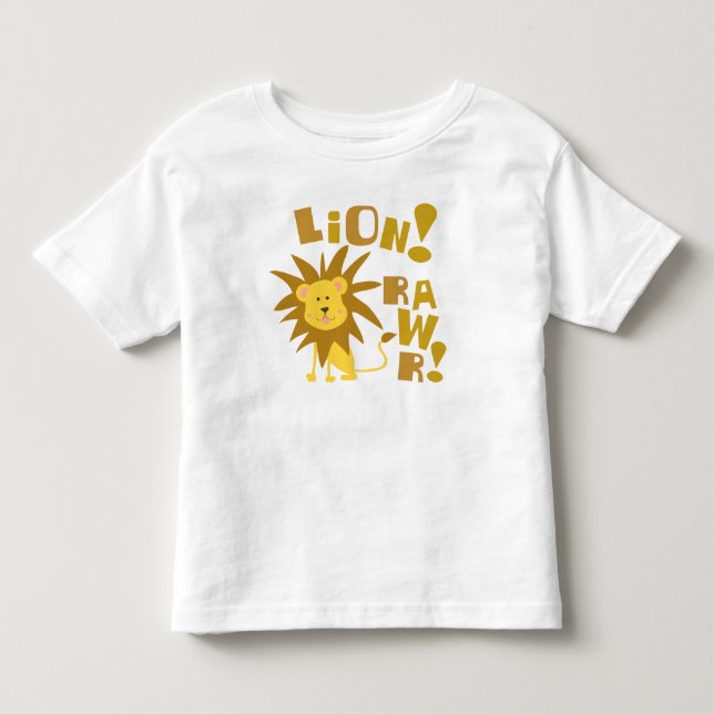 T-shirts Leão Rawr (Frente)