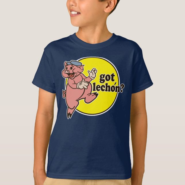 T-shirts Lechon obtido (Frente)