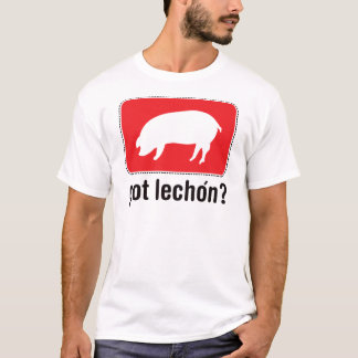 T-shirts Lechon obtido - vermelho