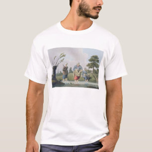 T-shirts Leech inventores, do "traje de Yorkshire" gravam