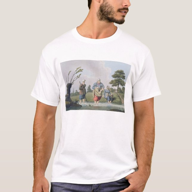 T-shirts Leech inventores, do "traje de Yorkshire" gravam (Frente)