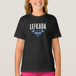 T-shirts Lefkada Grécia para meninas