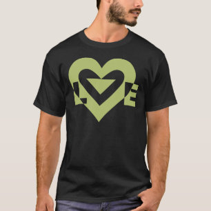 T-shirts Legal Amor Gráfico, Sage Green