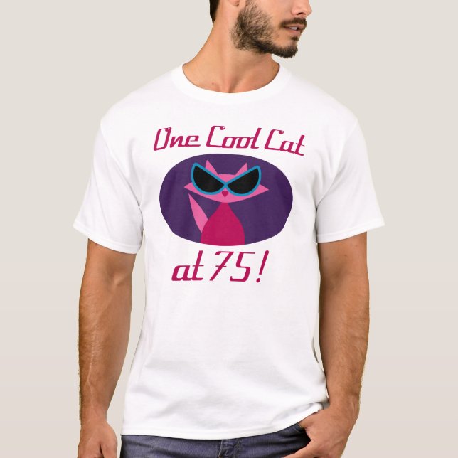 T-shirts Legal Cat 75º Aniversário (Frente)