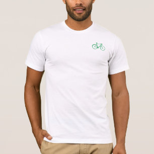 T-shirts legal e listrada, cultura de bicicleta, bicicleta