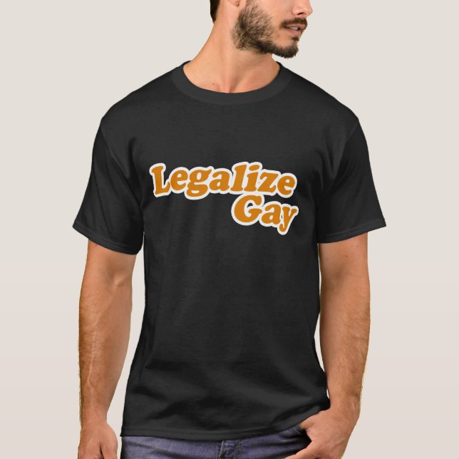 T-shirts Legalizar Gay (Frente)