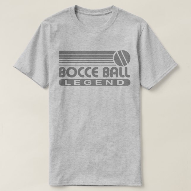 T-shirts Legenda de Bocce Ball (Frente do Design)