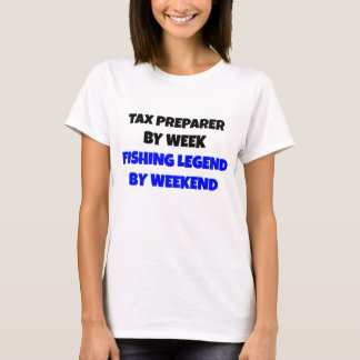 T-shirts Legenda de pesca do preparador de impostos