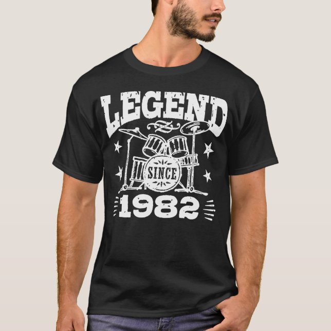 T-shirts Legenda Desde 1982 (Frente)