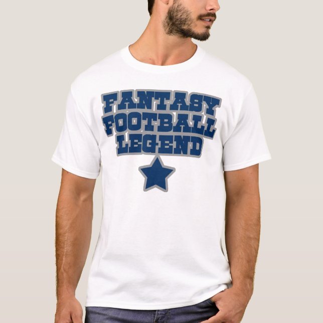 T-shirts Legenda do futebol da fantasia (Frente)