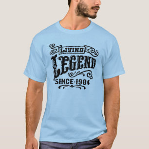 T-shirts Legenda viva desde 1984