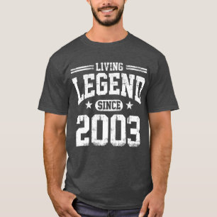 T-shirts Legenda viva desde 2003