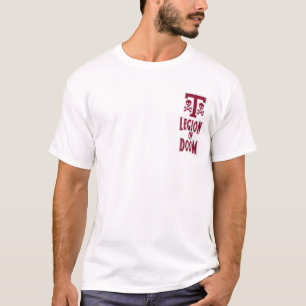 T-shirts Legião de branco da desgraça