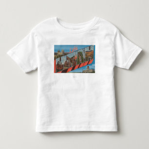 T-shirts Lehi, letra ScenesLehi de UtahLarge, UT