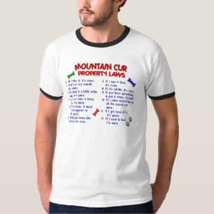 T-shirts Leis 2 da propriedade do CUR da MONTANHA